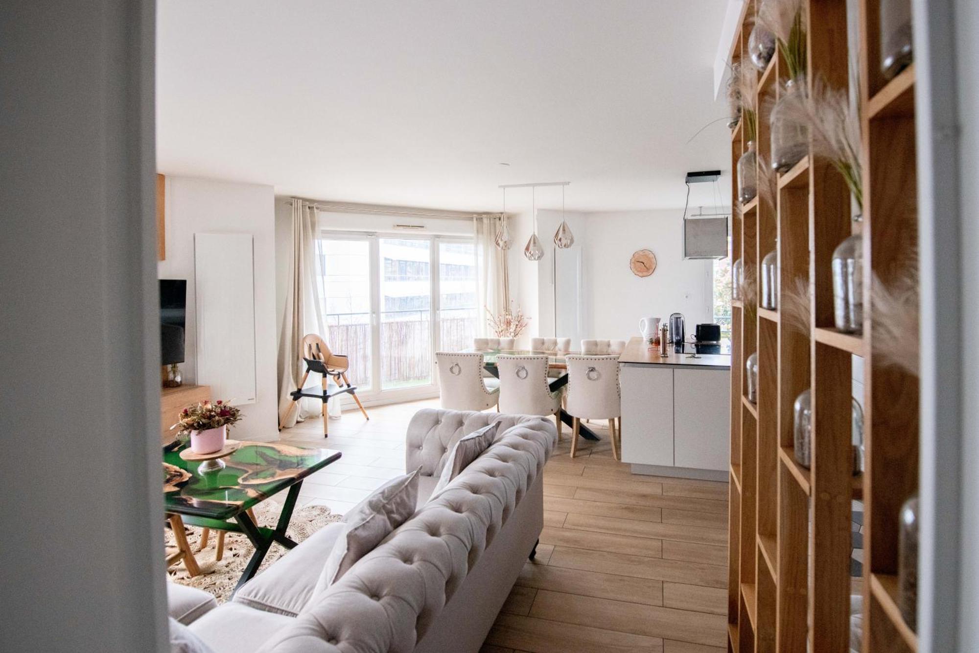 Apartmán Elise De Roche Equipe Balcon Parking Rer B Le Bourget Exteriér fotografie