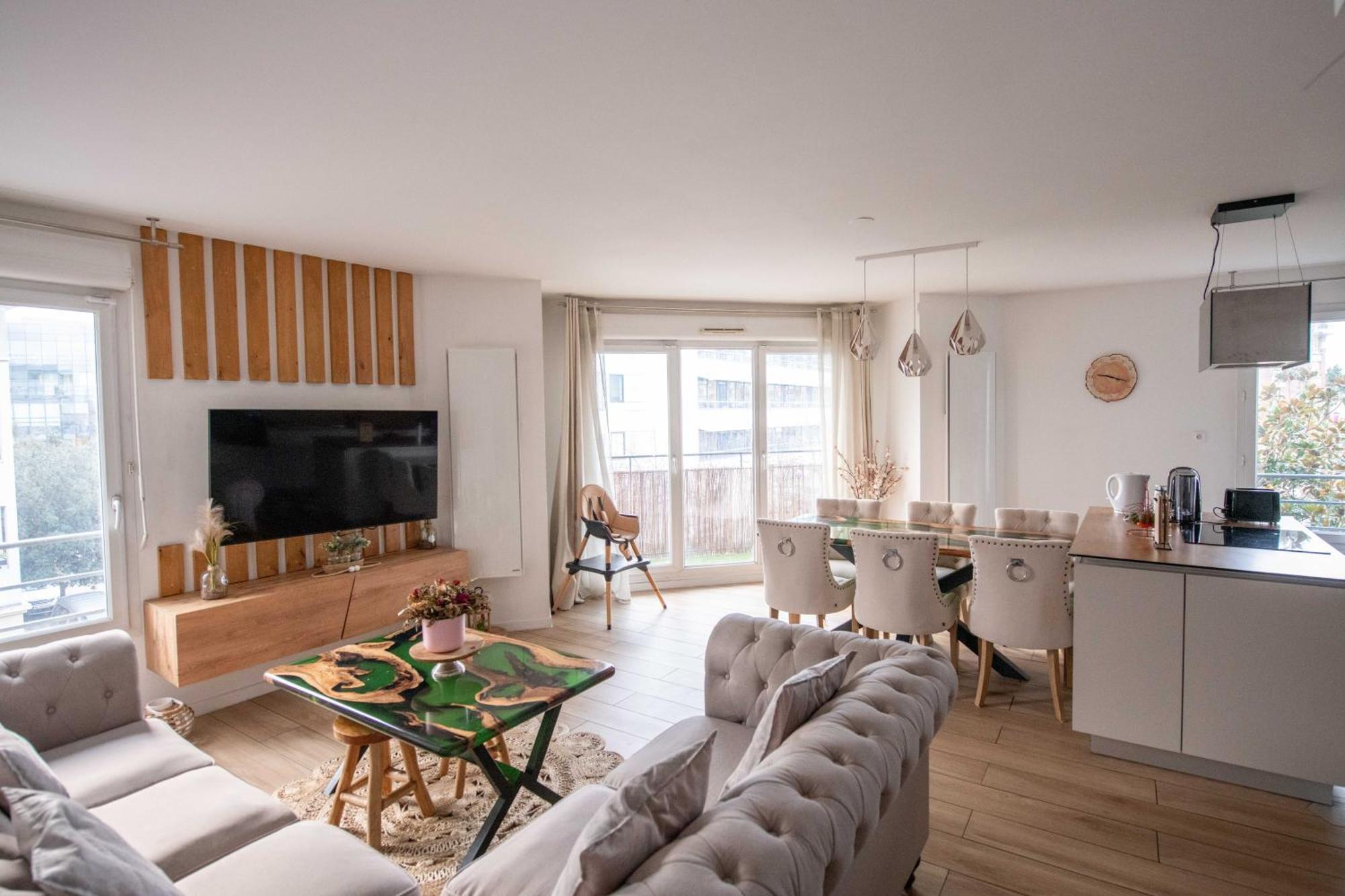 Apartmán Elise De Roche Equipe Balcon Parking Rer B Le Bourget Exteriér fotografie
