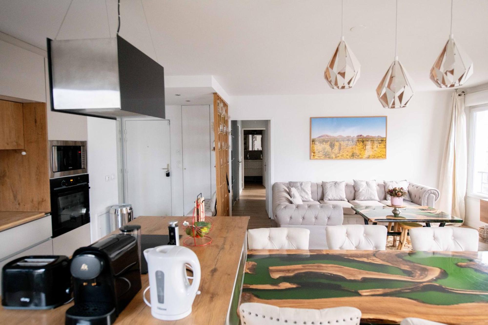 Apartmán Elise De Roche Equipe Balcon Parking Rer B Le Bourget Exteriér fotografie