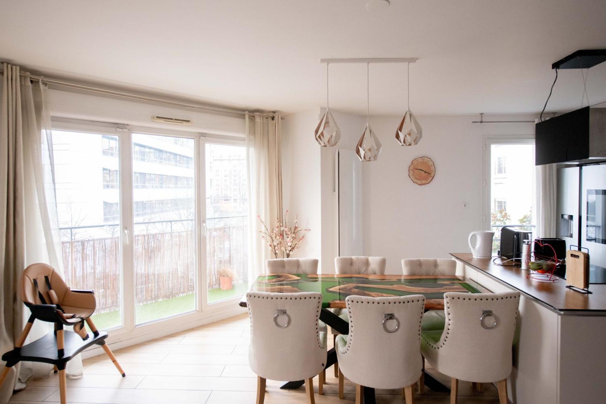 Apartmán Elise De Roche Equipe Balcon Parking Rer B Le Bourget Exteriér fotografie